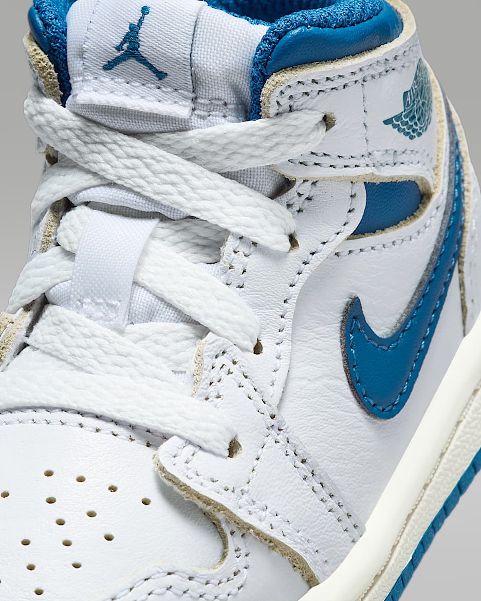Jordan 1 Mid SE Baby Toddler Shoes